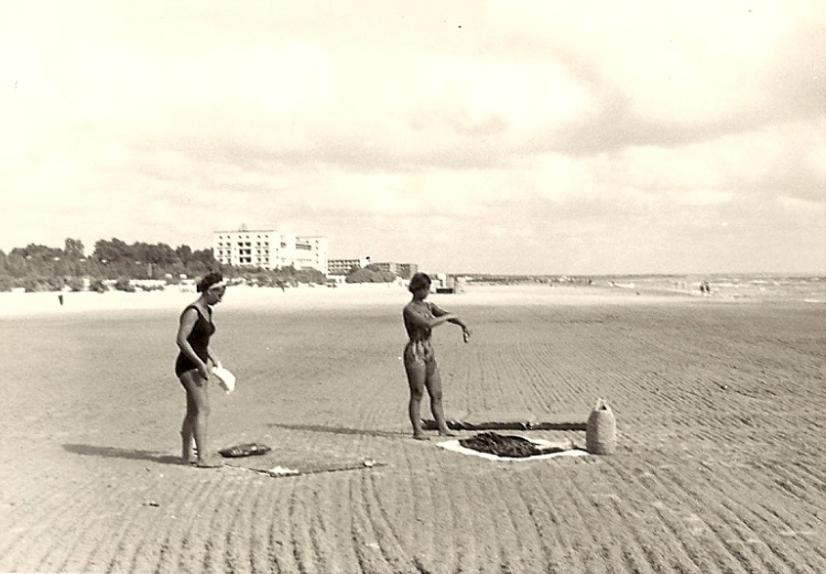 Der endlose Sandstrand von Mamaia