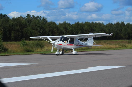 DMGGZ auf der Piste 19 in Ljungby-Feringe in Småland