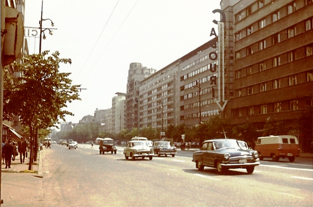 Strassenbild in Bukarest