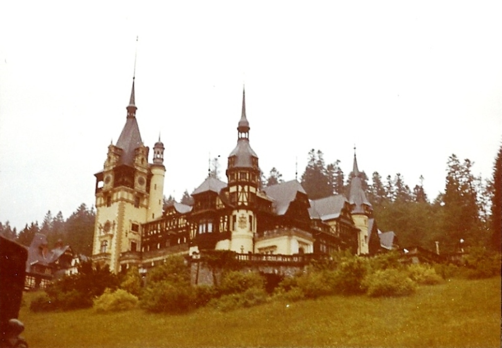 Schlossanlage in den Karpaten