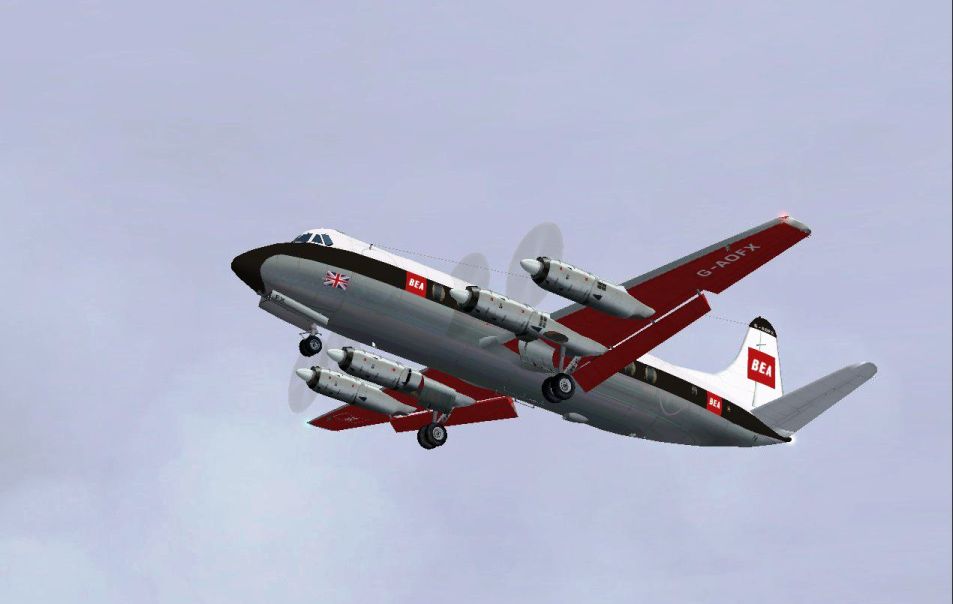 BEA Vickers Viscount (Symbolbild)