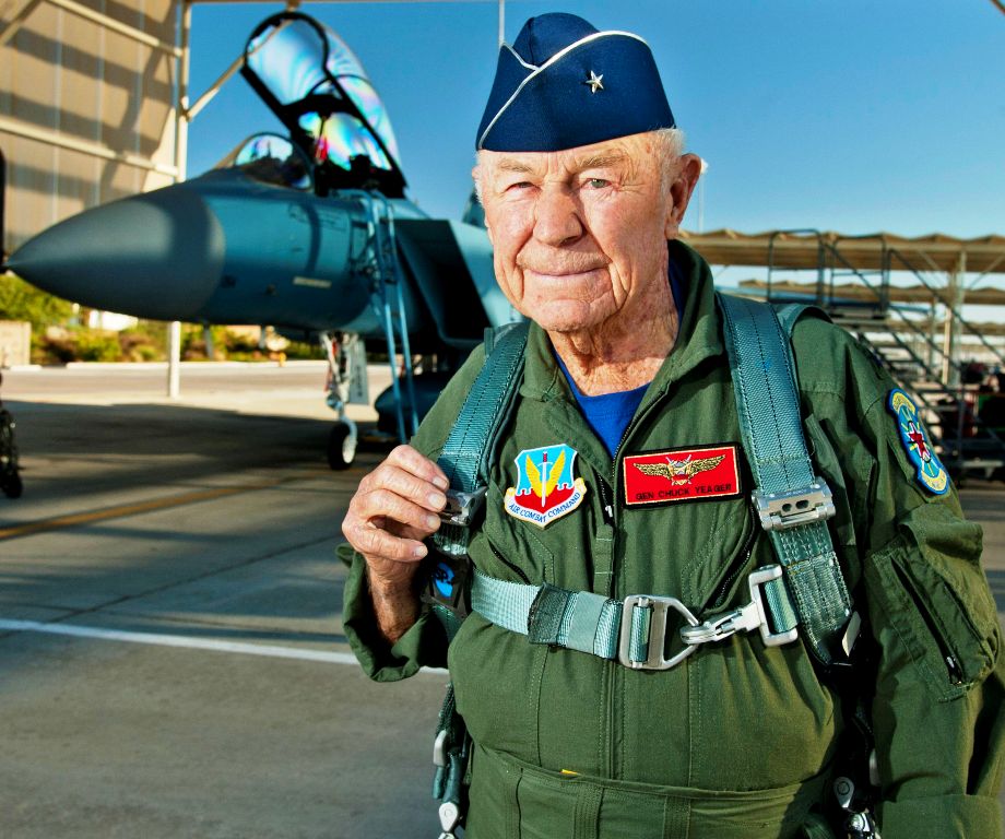 US-Testpilot Chuck Yeager (Symbolbild)